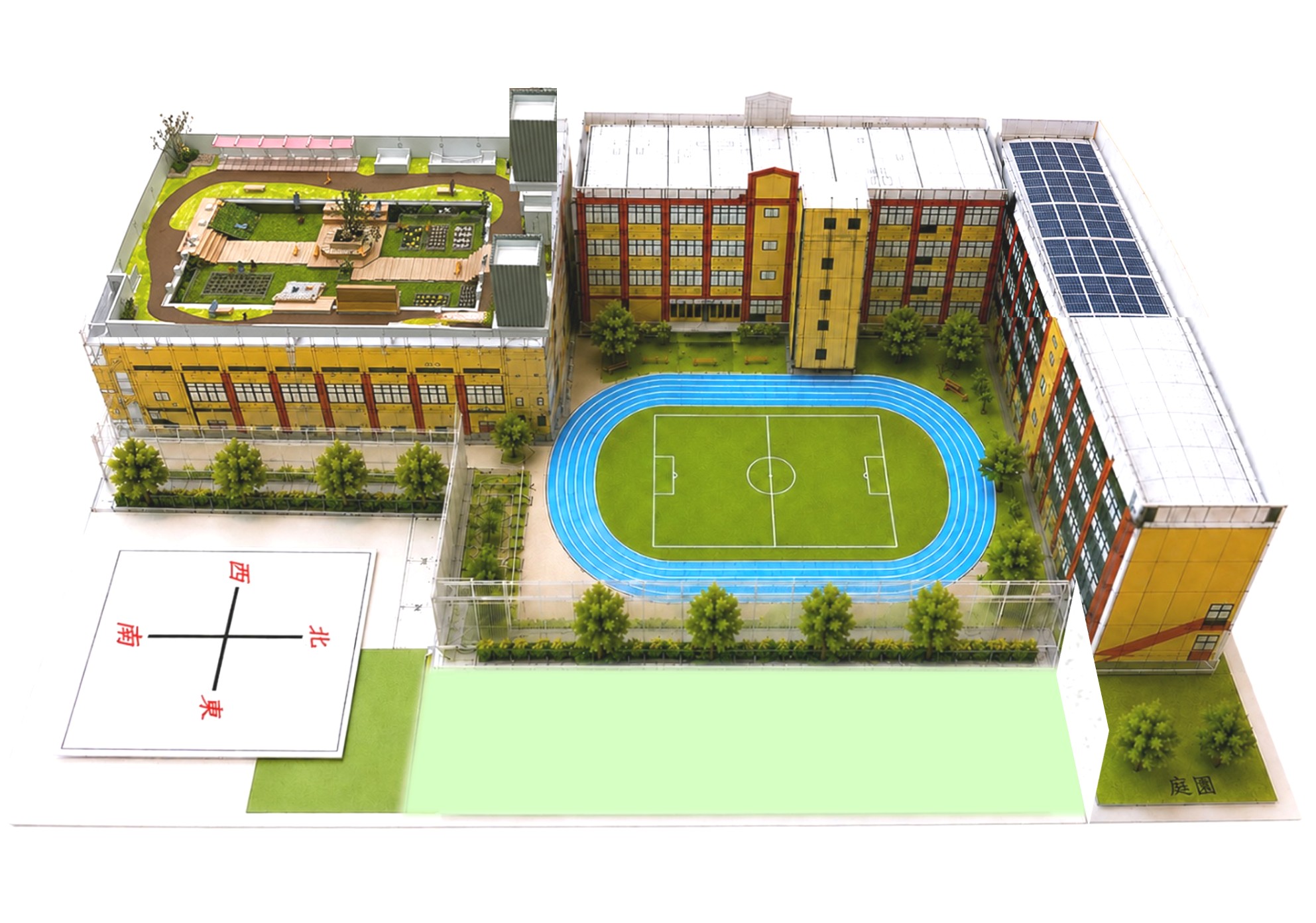 大阪中華学校 新校舎イメージ図