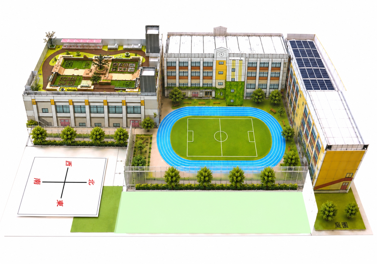 大阪中華学校 新校舎イメージ図